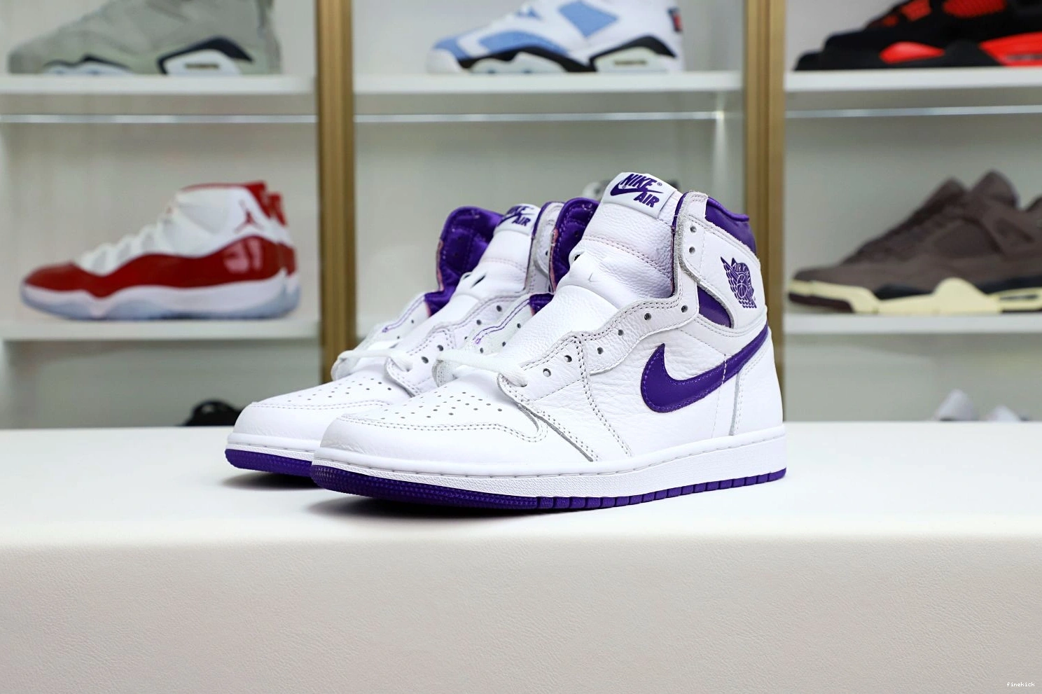 Court Purple 1 Jordan High Air OG 1031